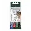 Faber W20 4 Renk Tahta Kalemi 4 Lü Blister 253942