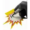 Fixpoint Permanent Koli Kalemi Kesik Uç SİYAH Renk 6 mm. ( ADET )