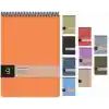 Gıpta Canvas Block 17x24 100 Yp. Spiralli Sert Kapak Çizgili Bloknot 6998