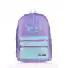 Kaukko K1571 Sparkle Sırt Çantası Duble Koyu Lila