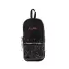 Kaukko K2471 Brıght Junıor Bag Kalem Çantası Taşlı Siyah