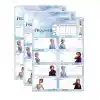 Keskin Frozen Iı 3 Lü Ders Programlı Etiket 220130