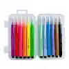 Keyroad Fiber Marker Fırça Uçlu Keçeli Kalem 12 Renk