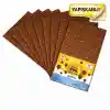Lıno Eva 50x70 Kahverengi 2 Mm Simli Yapışkanlı 10 Lu Paket Rbe-636