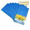Lıno Eva 50x70 Mavi 2 Mm Simli Yapışkanlı 10 Lu Paket Rbe-630