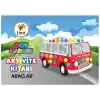 Lıno Ln-701 Dot Markers Boyama Kitabı Araçlar