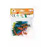 Lıno Rbz-039 Ahşap Mandal Renkli 25 Mm