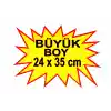 Market Raf Önü Yıldız İndirim Etiketi 24x35 cm. Raf Yıldız Etiketi 100 Adet