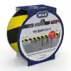 Mas 2653 50mmx27mt Yer İşaretleme Bandı Kırmızı-beyaz