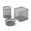 Mas 505 Sılver Metal File 3 Lü Masa Seti