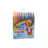 Nova Color 12 Li Çevirmeli Mum Boya Nc-2122