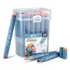 Rıch Art-x Sketch Marker Duo Çift Uçlu Kalem 24 Lü Klm-18047