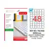 Tanex 32x32 Laser Etiket Tw-2048