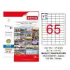 Tanex 38.1x21.2 Laser Etiket Tw-2165