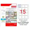 Tanex 45x45 Laser Etiket Tw-2015