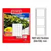 Tanex 64x100 Bilgisayar Etiketi Tn-0024-555