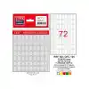 Tanex Ofc-105 9,5x16 Mm Beyaz Ofis Etiketi