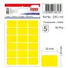 Tanex Ofc-116 Sarı 22x32 Mm Ofis Etiketi