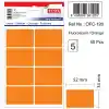 Tanex Ofc-120 Turuncu 34x52 Mm Ofis Etiketi