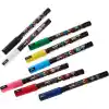 Uni-ball Posca Pc-1mr/8c Set 0.7 Su Bazlı Poster Marker Ana Renkler 8 Li