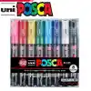 Uni-ball Posca Pc-8k/7+1 P.02 Set 8.0 Su Bazlı Marker Floresan 8 Li