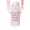 Vagon Lıfe Paslanmaz Çelik Desenli Termos 490 Ml D9363 - Pembe Tavşan