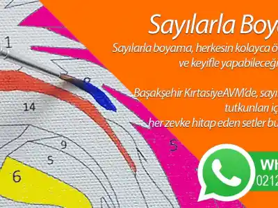 Başakşehir Sayılarla Boyama Tuvali