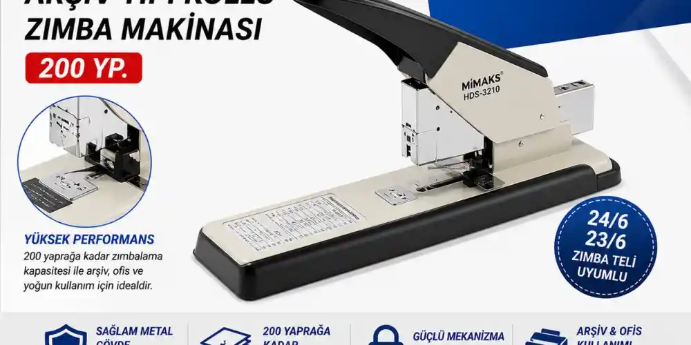 Kollu Zımba Makinesi & Ağır Hizmet Tipi Zımbalar