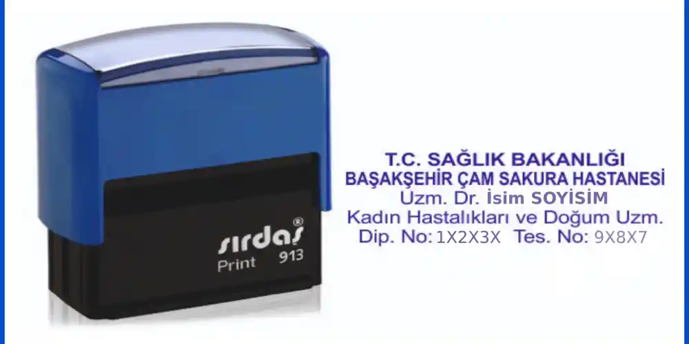 BAŞAKŞEHİR ÇAM VE SAKURA HASTANESİ DOKTOR KAŞESİ