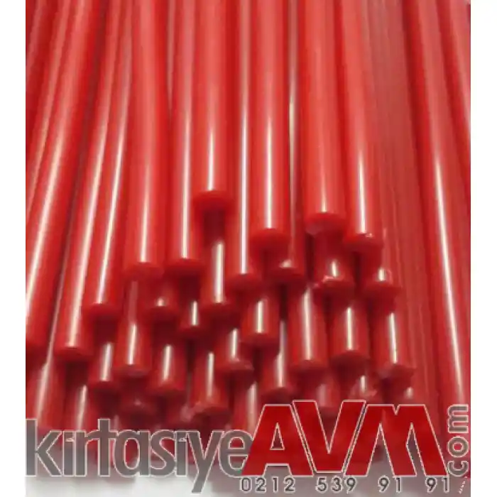 MTFİX KIRMIZI MUM SİLİKON KALIN 10 ADET 11 MM