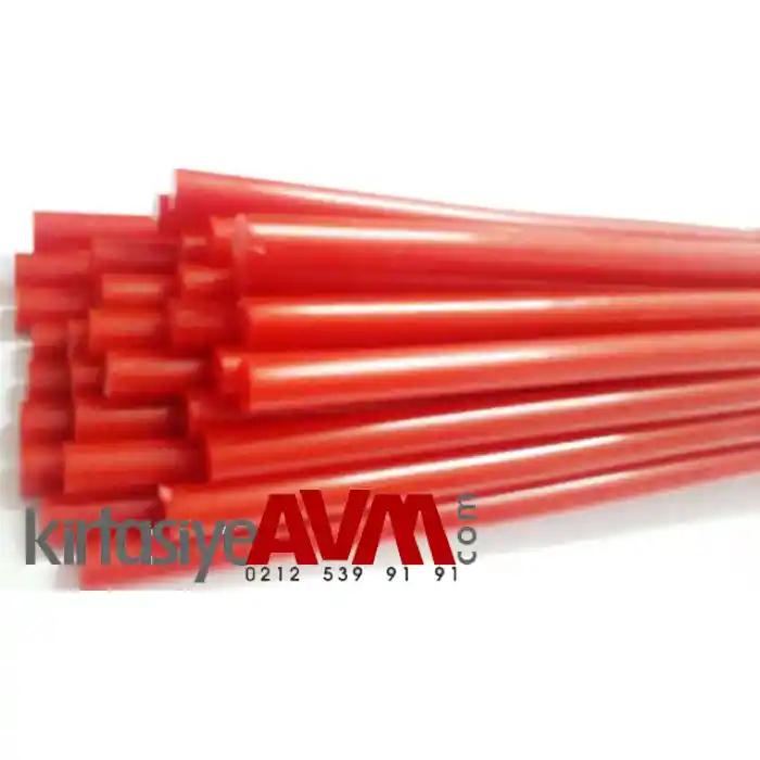 MTFİX KIRMIZI MUM SİLİKON KALIN 10 ADET 11 MM