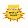 Market Raf Önü İndirim Baskılı Yıldızlı Fiyat Etiketi 15x12 cm.100lü Pk.