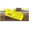 400 Micron Pvc Malzeme Arkası Güçlü Yapışkanlı Raf Önü Fiyat Etiketliği 38 x 100 mm. 100 lü Pk