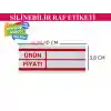Silinebilir PVC Market Raf Önü Fiyat Etiketi 50 li Pk. 10x3,8 cm