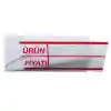 Pvc Arkası Yapışkanlı Raf Önü Fiyat Etiketliği + Silinebilir Raf Etiketi 50li Set