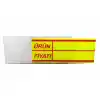 Pvc Arkası Yapışkanlı Raf Önü Fiyat Etiketliği + Silinebilir Fiyat Etiketi 50li Set