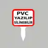 Silinebilir PVC Tatlıcı Baharat Kuruyemişci Mini Fiyat Etiketi 20 li Pk