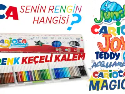 Çocuğunuzun Eğitimi için Carioca Boya Çeşitleri