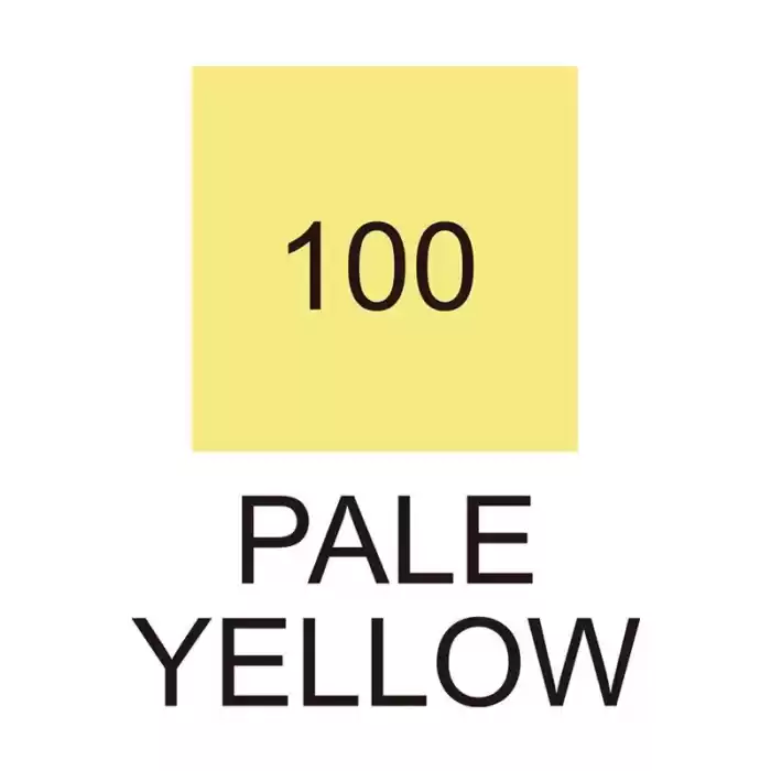 Zig 100 Pale Yellow Kurecolor Rütuş Kalemi (çift Uçlu) Kc-3000