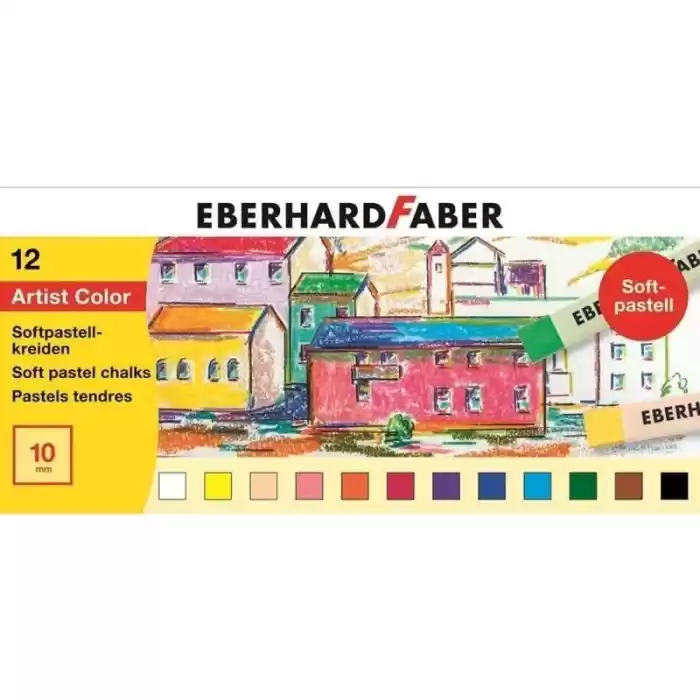 Eberhardfaber 12 Renk Soft Pastel Boya Ef-522512