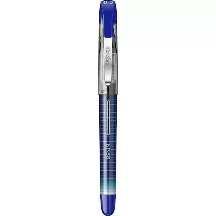 Scrikss Np-68 Needle Pen 0.5 Mavi İğne Uçlu Roller Kalem