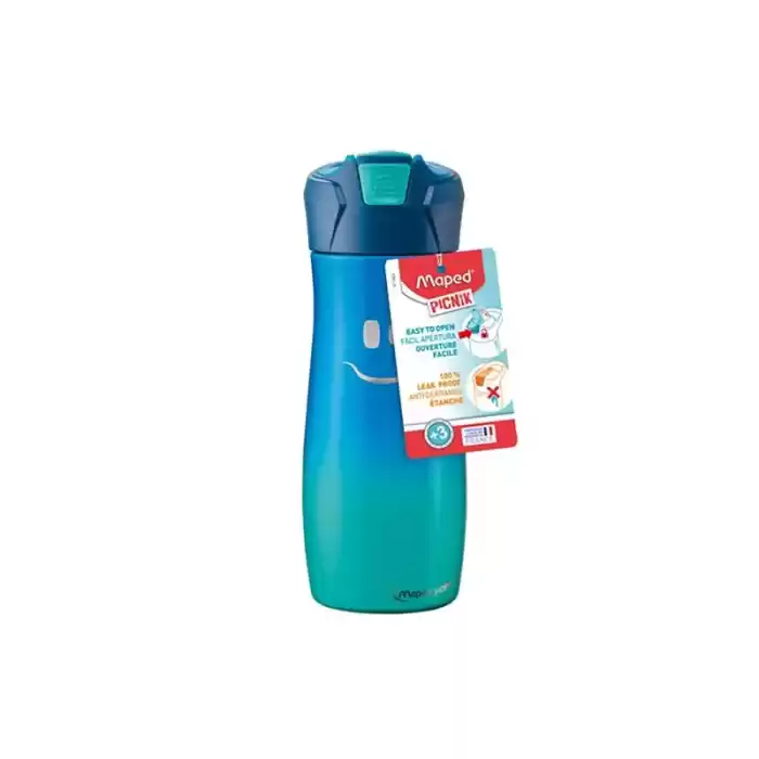 Maped 871303 Çelik Matara Mavi 580 Ml