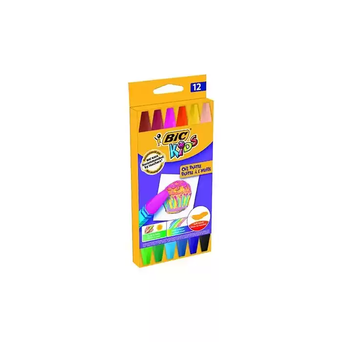 Bic 12 Li Pastel Boya 926446