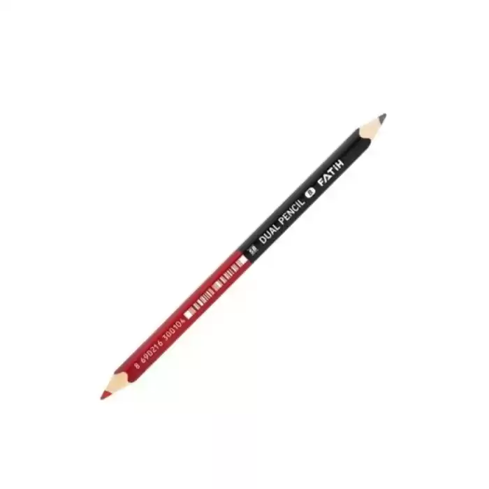 Fatih Jumbo Üçgen İlk Kalemim Kırmızı-siyah (adet)