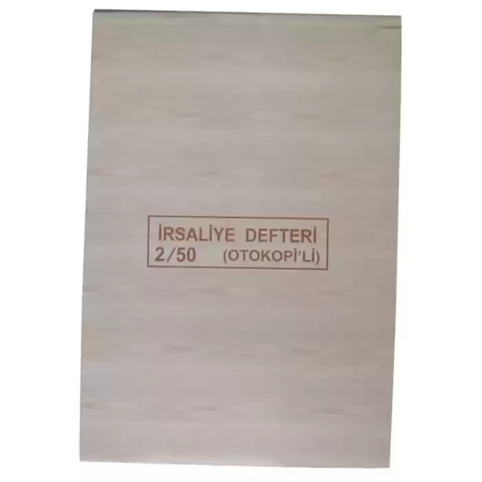 İRSALİYE DEFTERİ DİLMAN 2/50