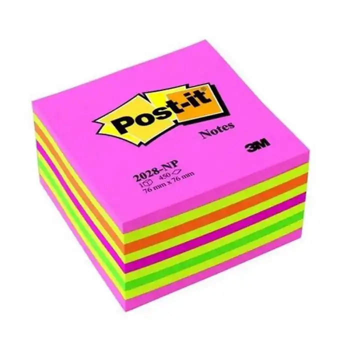 3M 2028-NP GÖKKUŞAĞI TONLARI POST İT 76X76 450YP.