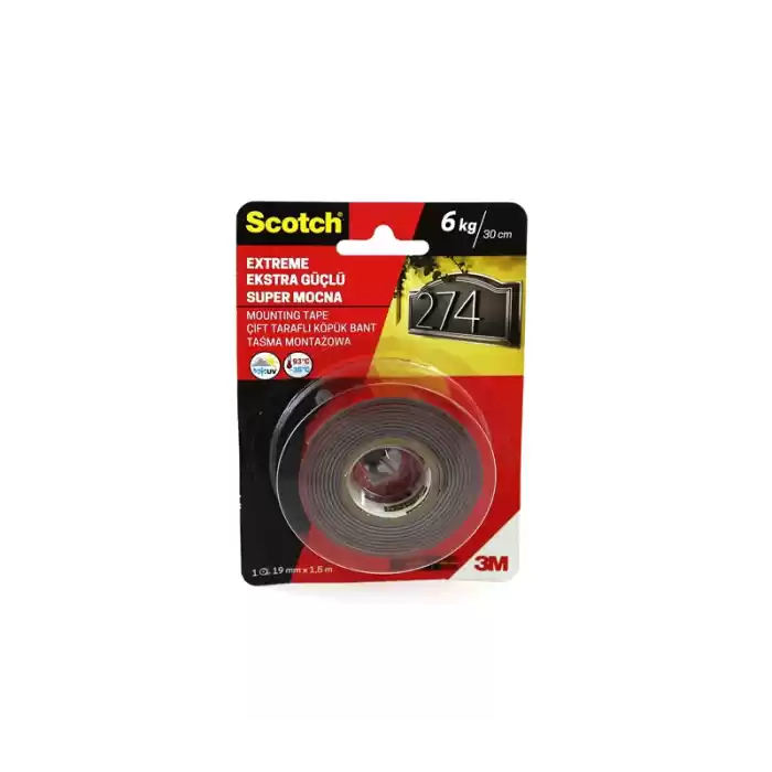 3M 4002 EXTRA GÜÇ MONTAJ BANDI 19 MM 1.5