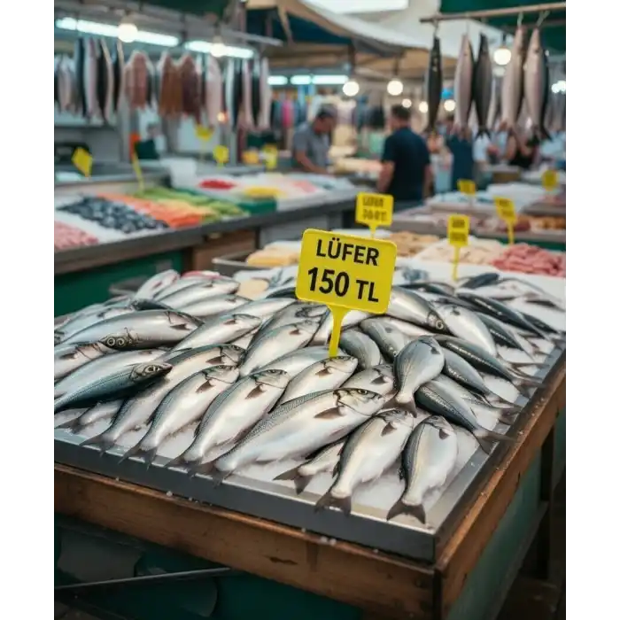 Balıkçı Tezgah Etiketi Açılı Saplamalı Fiyat Etiketi Fosforlu Sarı Büyük Boy 10 Adet