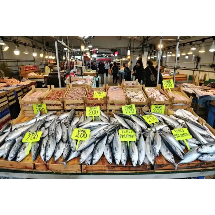 Balıkçı Tezgah Etiketi Açılı Saplamalı Fiyat Etiketi Fosforlu Sarı Büyük Boy 10 Adet