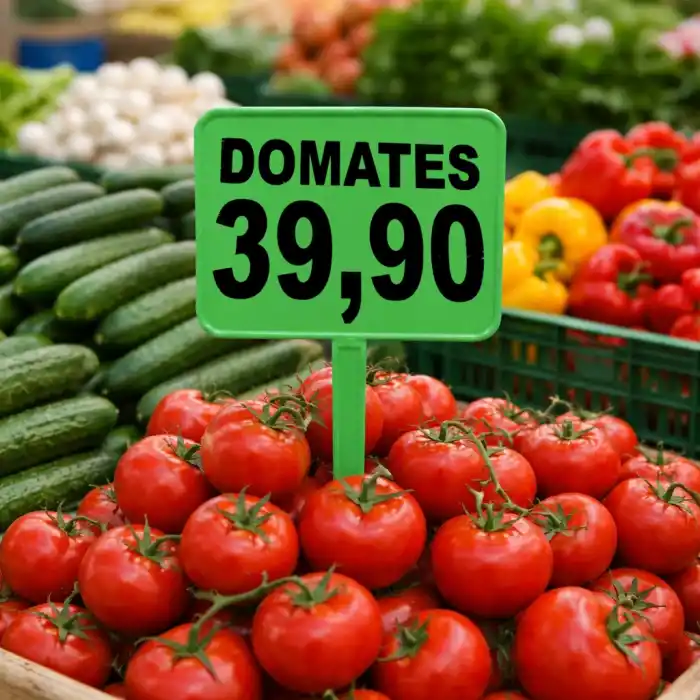 MT Pazarcı Fiyat Etiketi Yeşil 10 Adet B.Boy